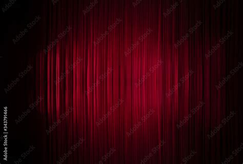 Theatrical dark red velvet curtain. Texture background for design ...