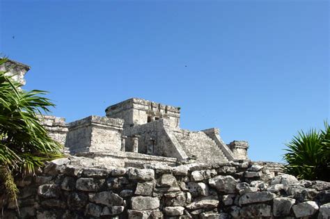 Tulum Pyramid, photograph, #1463393 - FreeImages.com