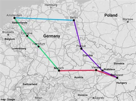 How To Travel Amsterdam to Budapest by Air, Train or Coach