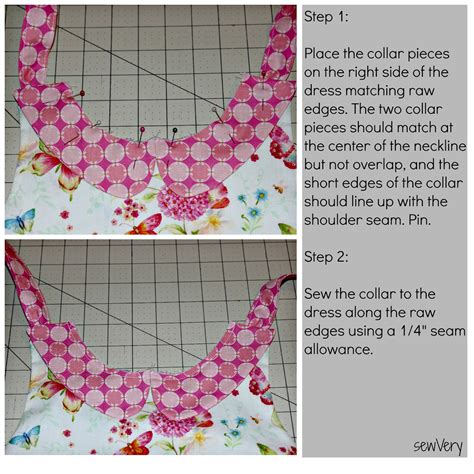 sewVery: Free Collar Pattern for the Sunny Dress