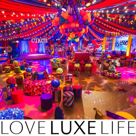 Circus Themed Party Featured in Love Luxe Life - Rayce PR