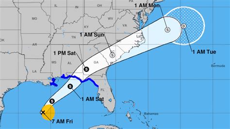 Tropical Storm Likely Along Gulf Coast, Storm Warnings Issued: NHC Says