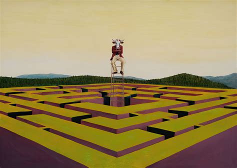 Tim Vermeulen, Mythological, labyrinth, Greek mythology, oil painting ...