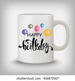 Happy Birthday Graphic Design Lettering Stock Vector (Royalty Free ...