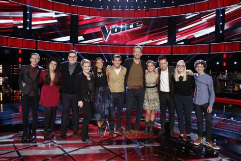 The Voice 9 Top 11 Power Rankings What Are Yours?