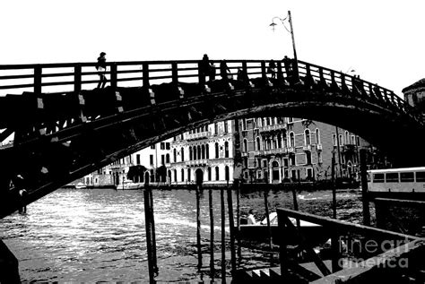 Accademia Bridge - Venice Photograph by Jacqueline M Lewis