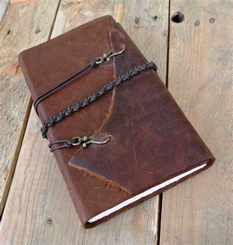 Handmade Leather Journals on Behance