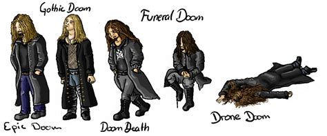 Doom Metal Subgenres by Feivelyn on DeviantArt