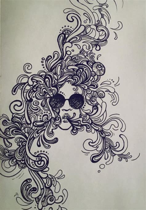 black sharpie drawing | Tumblr