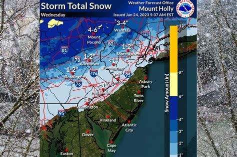 N.J. weather: Nasty winter storm forecast now includes snow, ice, heavy ...