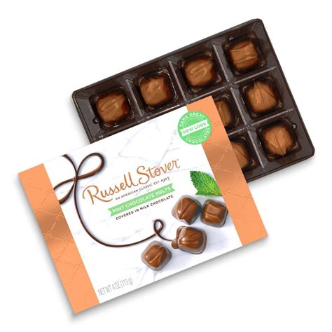 Russell Stover French Chocolate Mints Copper Med 4 oz | Shipt