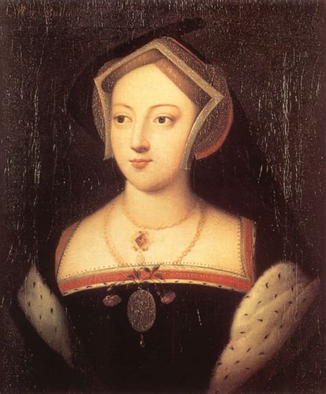 Mary Boleyn by ? in the style of Holbein (Hever Castle, Kent UK ...