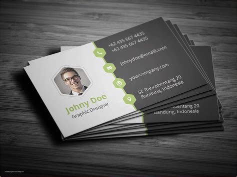 Business Calling Card Template Free Of Free Business Cards Psd ...