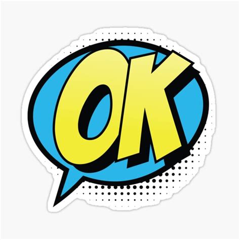 "ok OK funny sticker sticker " Sticker for Sale by xmemes | Redbubble