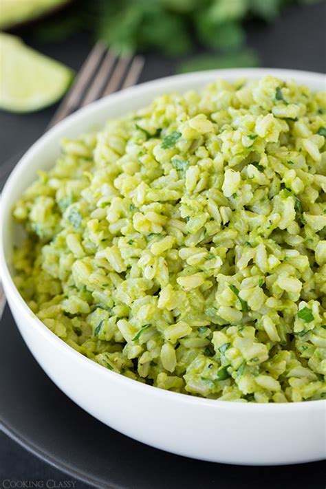 Avocado Cilantro Lime Rice - Cooking Classy