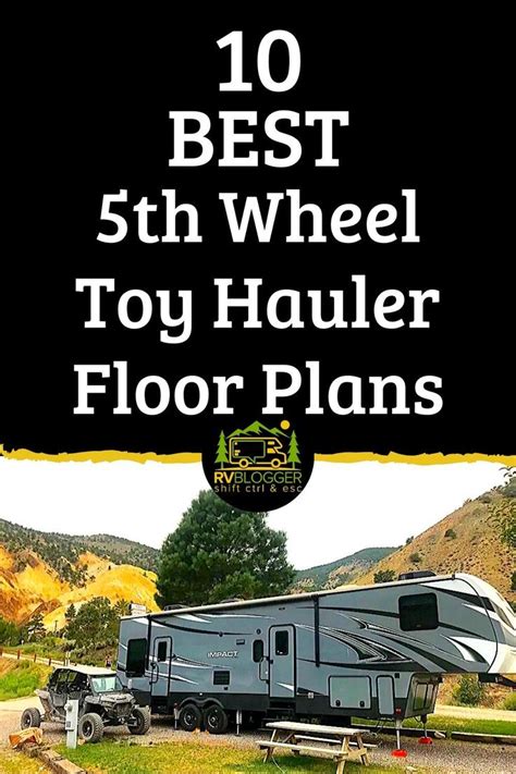 10 Best 5th Wheel Toy Hauler Floor Plans | 5th wheel toy hauler, Toy ...