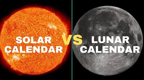 Lunar Calendar Compared To Solar Calendar - Julia Leticia