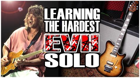 Learning The HARDEST Eddie Van Halen SOLO! | BEAT IT - YouTube