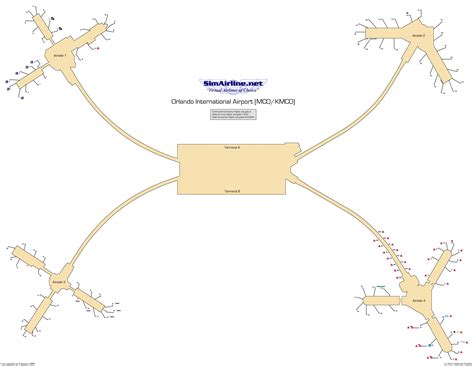 Mco Terminal Map | World Map 07