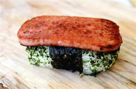 Foodista | Quick and Easy Recipe: Furikake SPAM Musubi