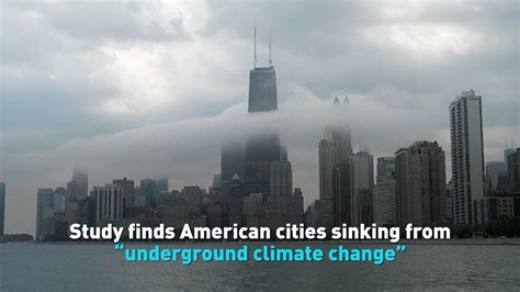 Study finds American cities sinking from “underground climate change ...