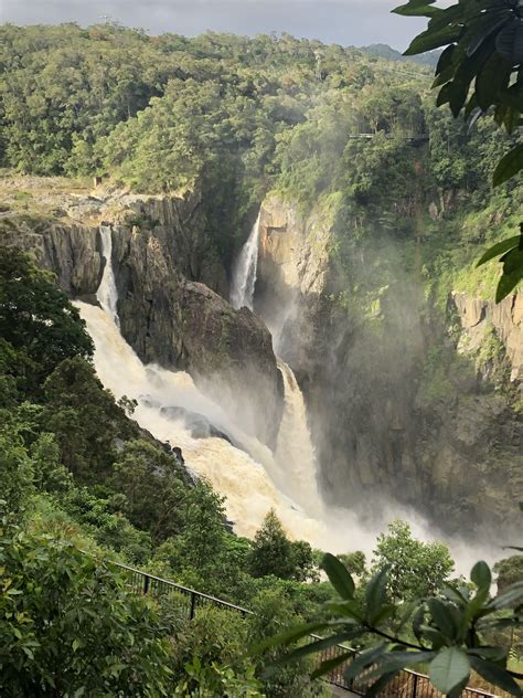 Spectacular falls and views #cairns #waterfall Pretty Places, Beautiful ...