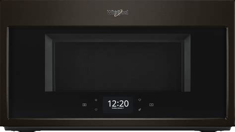 Whirlpool - 1.9 Cu. Ft. Convection Over-the-Range Microwave - Black stainless steel at Pacific Sales