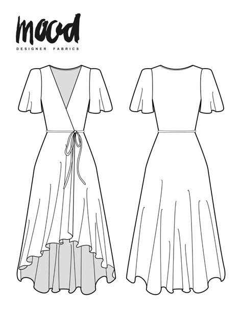 Nyssa Dress Redux - Free Sewing Pattern - Mood Sewciety