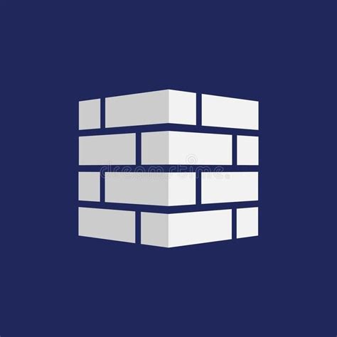 Bricks icon. Bricks logo. isolated on background. Vector illustration ...