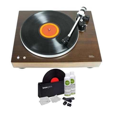Music Hall Classic Turntable with Built-In Cartridge and Phono Amp with ...