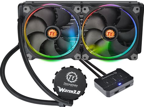 Buy Thermaltake Water 3.0 LGA 2011-3 AM4 Support 280 Riing RGB Edition 140mm RGB PWM Fan AIO ...