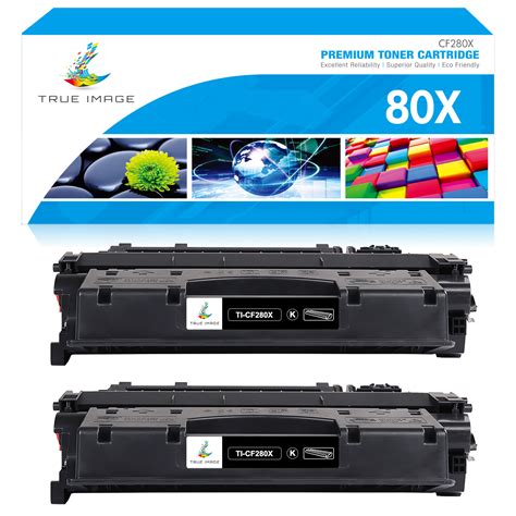 Compatible HP 80X Toner Cartridge - CF280X Black - Twin Pack | True Image Tech | Reviews on Judge.me