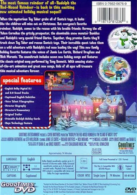 Rudolph The Red-Nosed Reindeer & The Island Of Misfit Toys (DVD 2001) | DVD Empire