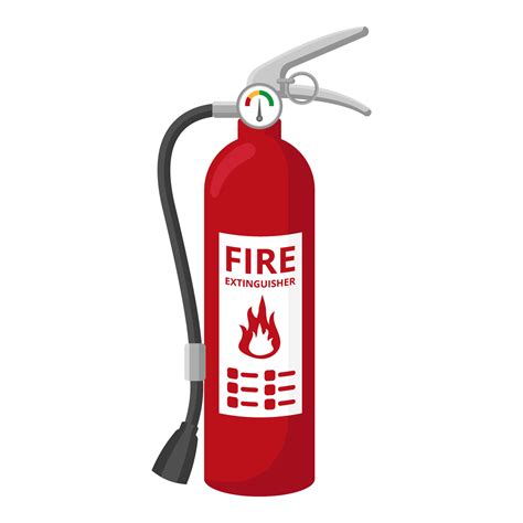 fire extinguisher cartoon vector object 4557833 Vector Art at Vecteezy