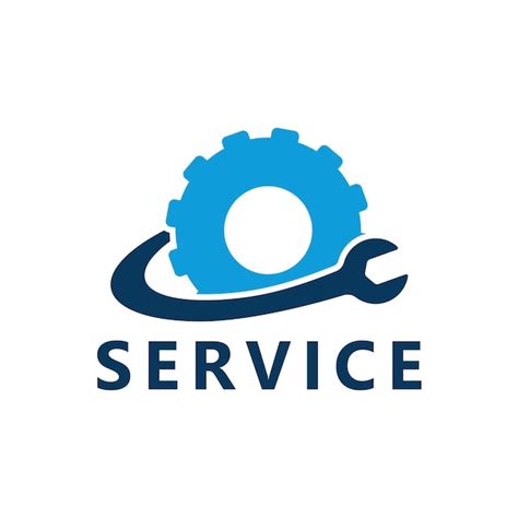 Premium Vector | Service logo template design vector