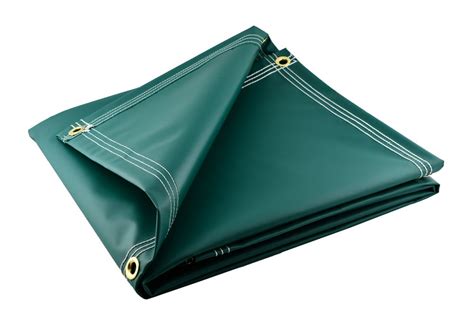 Medium Duty Green Vinyl Tarps - 10 oz | Tarps & Tie-Downs