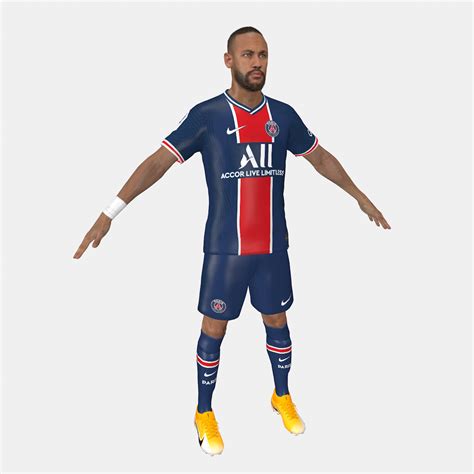 Neymar JR | Free 3D Models | UnitySTR