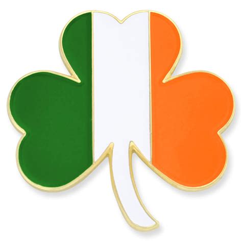 Shamrock Irish Flag Pin | PinMart