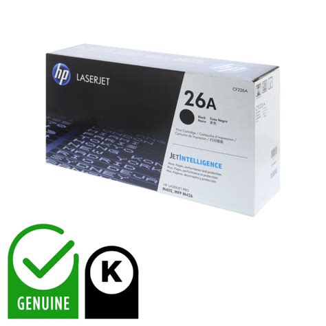 HT26 - HP 26A Genuine Toner Cartridge Black - HP - 4839