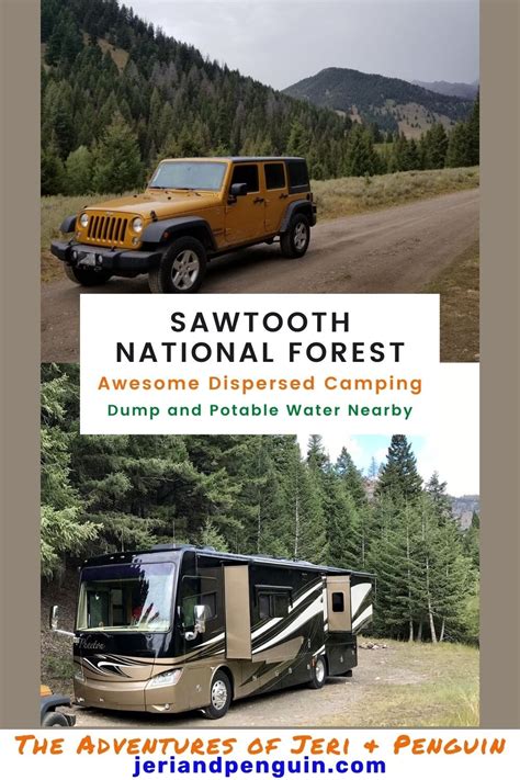 Sawtooth National Forest Boondocking