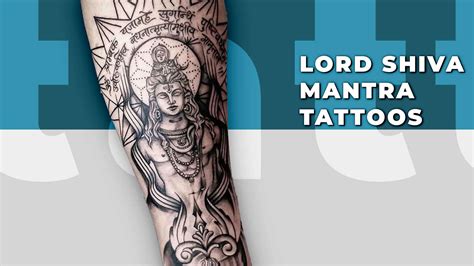 Lord Shiva Tattoos: An Artistic Representation of Cosmic Energy