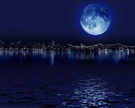 Beautiful Blue Moon Wallpapers on WallpaperDog