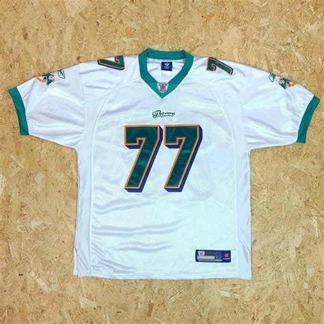 Vintage Mens MIAMI DOLPHINS NFL Jersey | Embroided... - Depop