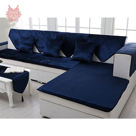 10 Velvet Sofa Covers , Most Amazing as well as Lovely | Blue sofa ...