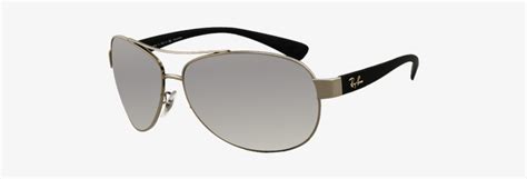 Ray Ban Rb3386 Silver Sunglasses - Ray Ban 3386 004/82 PNG Image | Transparent PNG Free Download ...