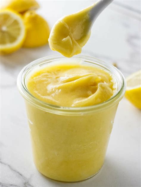 Lemon Curd with Egg Yolks - Savor the Best