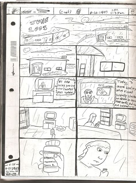 FREDDY vs. JASON pg.3 by DW13-COMICS on DeviantArt