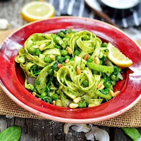 Vegan Pesto Pasta