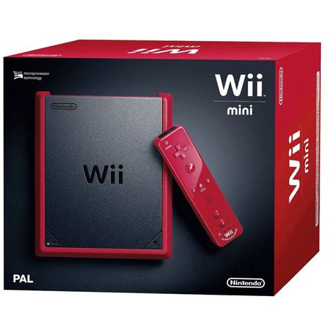 Wii mini console — red from Conrad.com