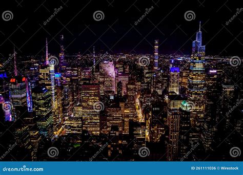 New York City Nights editorial photo. Image of america - 261111036